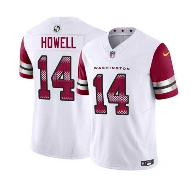 Men & Women & Youth Washington Commanders #14 Sam Howell White 2023 F.U.S.E. Vapor Limited Football Stitched Jersey,We sell and wholesale Men & Women & Youth Washington Commanders #14 Sam Howell White 2023 F.U.S.E. Vapor Limited Football Stitched Jersey on line form chian!